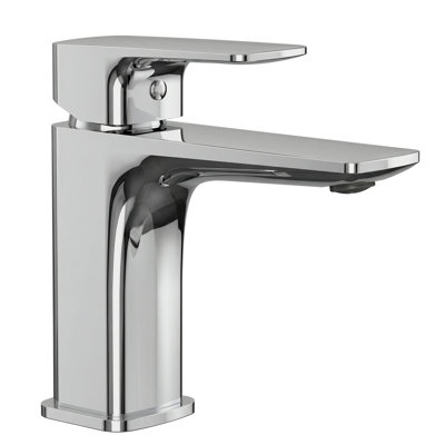 Single Hole Bathroom Faucet, Single Handle Bathroom Sink Faucet with Drain Assembly