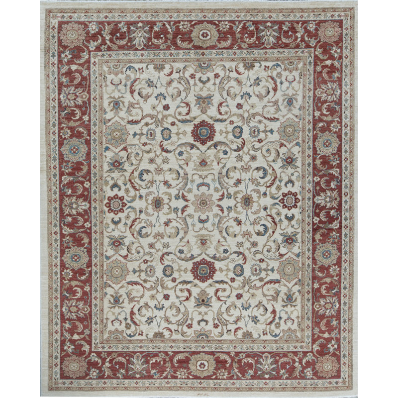 Sultanabad Wool Oriental Area Rug, Rectangle 7'10" x 9'9"