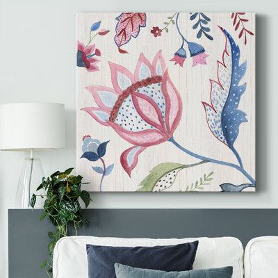 " Jacobean Floral Detail III "