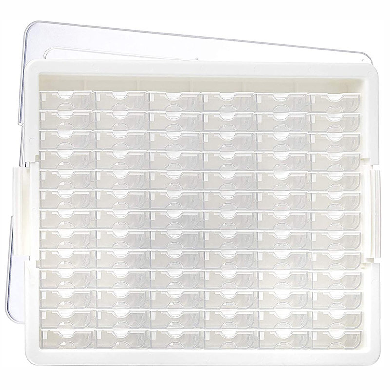 2 Piece Plastic Art Carrying Case Set