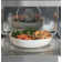Glass 22" 1.5 cu.ft. 1000 Watt Smart Countertop Convection Microwave with Sensor Cooking