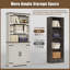 70" H X 31.5" W Standard Bookcase With Doors-938980079
