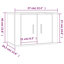 Baek Unfinished Floating TV Stand for TVs up to 65"-1031897765