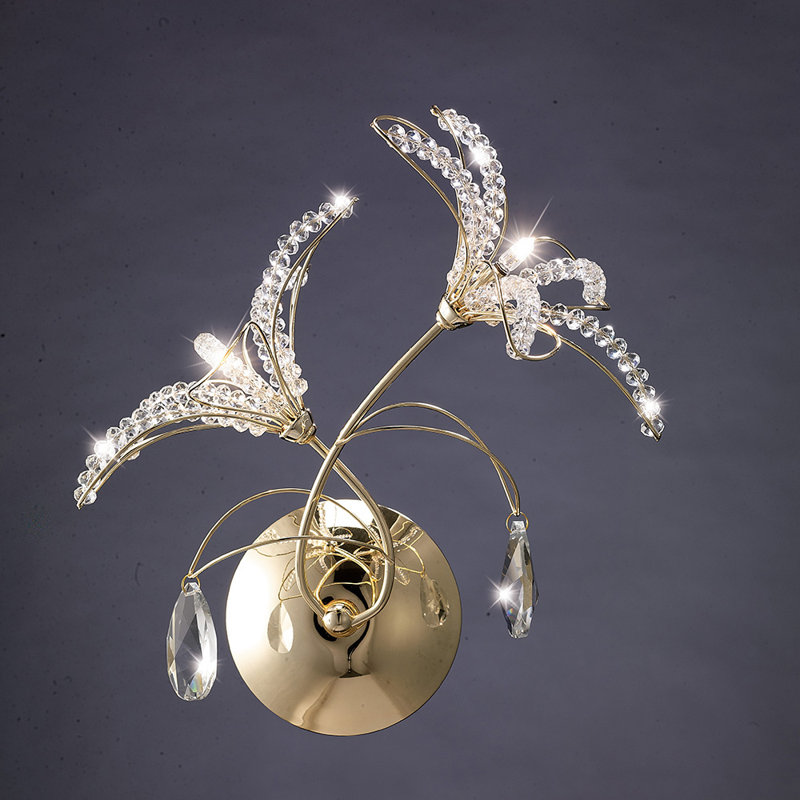 Wall Sconce, French Gold