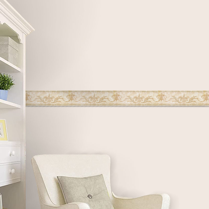 Bordure de papier peint L 15 pi x l 7 po Kassandrea
