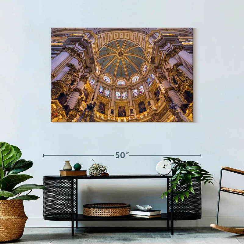 Rorry Granada Cathedral Interior, 30" H x 45" W