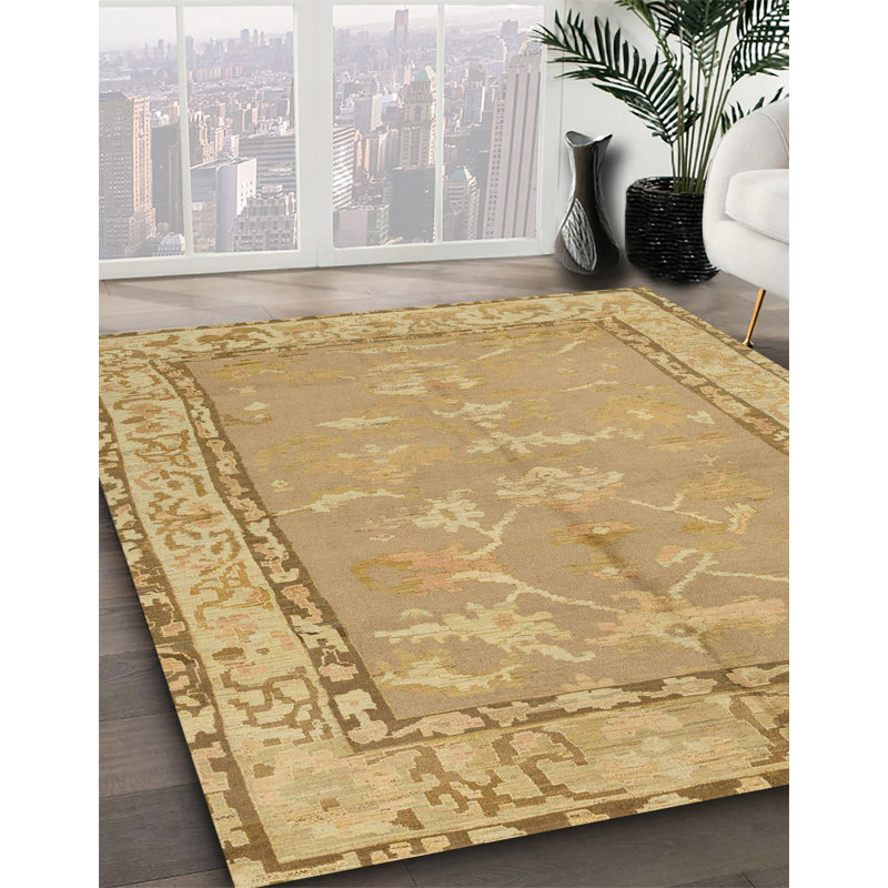 Abstract Indoor Rug, Round 8'