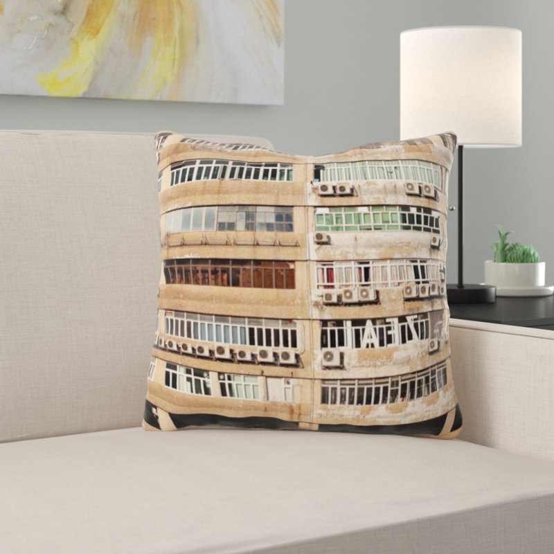 Microsuede Throw Pillow