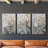 Peakcock  Series  LXXXIII  -Premium Gallery Wrapped Canvas Set -Ready to Hang-102399904