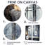 Ensemble de 2 breloques sur toile blanches et grises - campagne traditionnelle-114709867-114709868-114709869