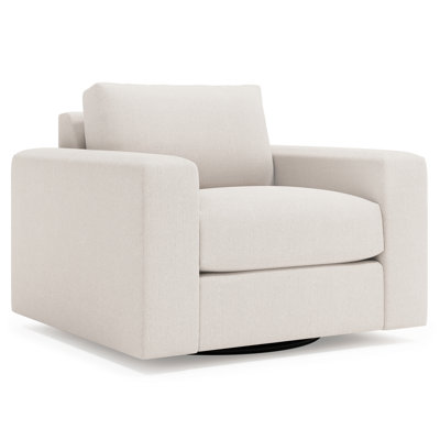 Vaughn Fabric Swivel Chair - Custom