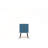 Liberty 18" W Mid-Century Modern 2-Drawer Nightstand in Aqua Blue and White-476193793