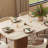 78.7"Modern Rectangular Dining Table Sets, Sintered Stone Dining Table with 8 Not Assembled Dining Chairs