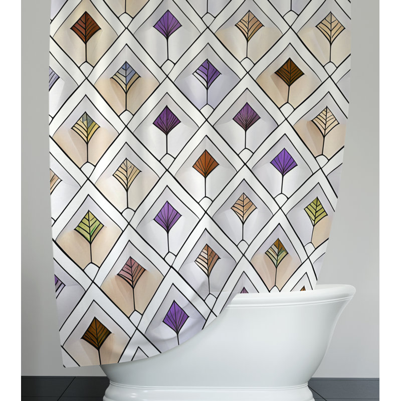 Rideau de douche Elizabethton, H 72 po x l 70 po