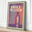 Holy Water Retro - Wrapped Canvas-1945030846-1945030819