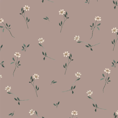 Brigitta Wallpaper by Emily Cooper Art