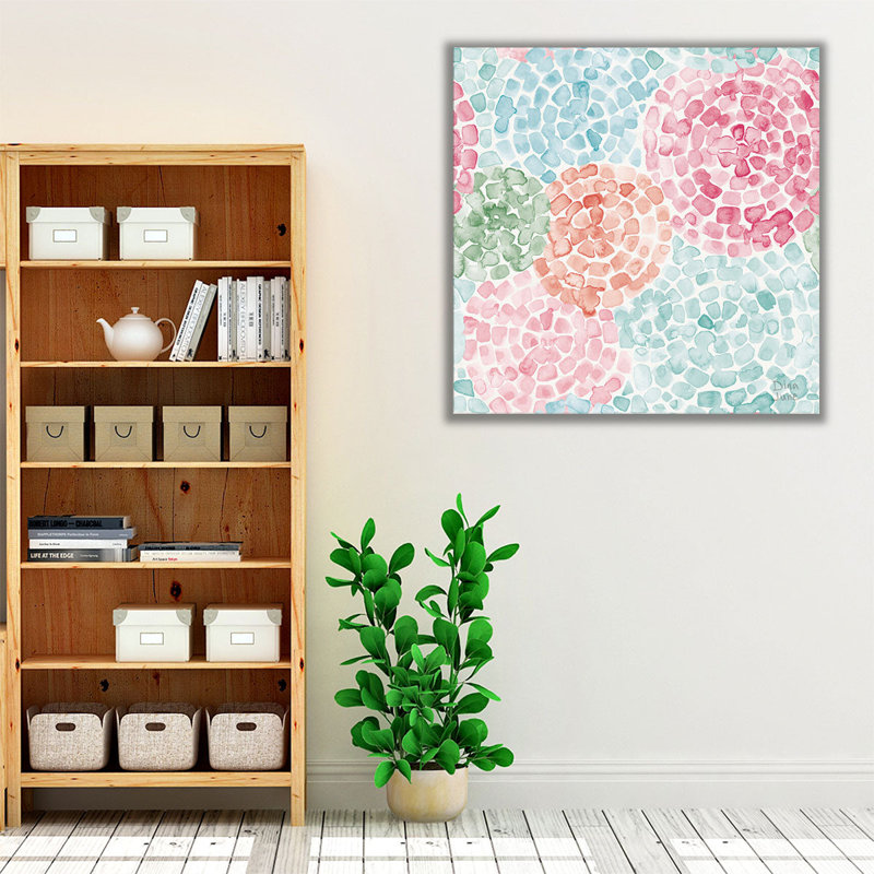 Boho Ride Pattern IVA - reproduction d'art sur toile, H 12 po x l 12 po