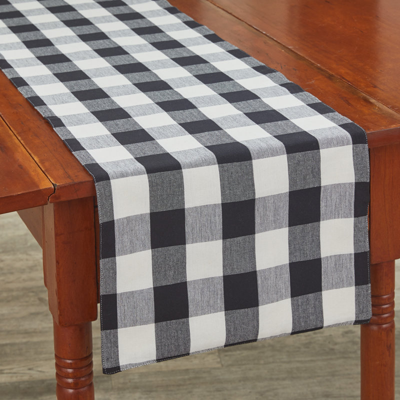 Chemin de table Wicklow Star, Noir