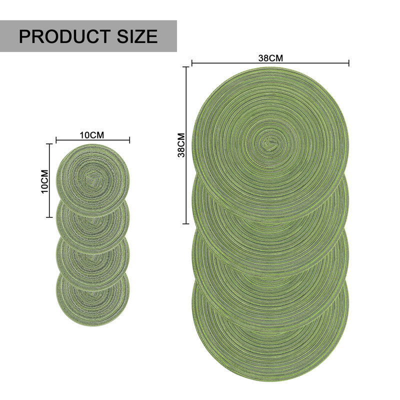 Polyester Placemat, Green