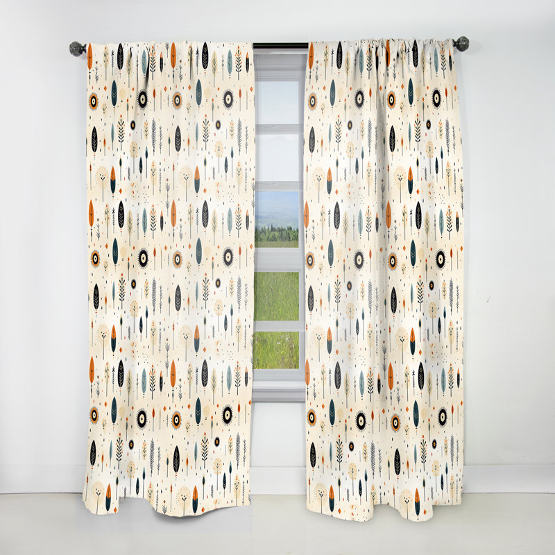 Rideau obscurcissant Boho II, L 52 po x L 90 po