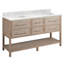 Ensemble de meuble-lavabo double 60 po avec lavabo sous le comptoir Robertson-75247371-95319278-95319279