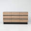 Commode en bois 9 tiroirs