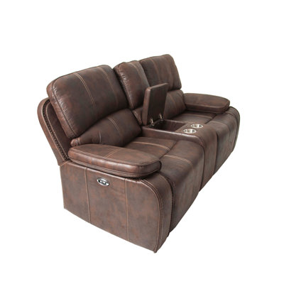 Modern LOVESEAT en chocolat