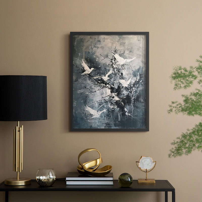 ANIMALS Series XLII - reproduction encadrée de qualité supérieure - prête à être accrochée - aucun clou requis