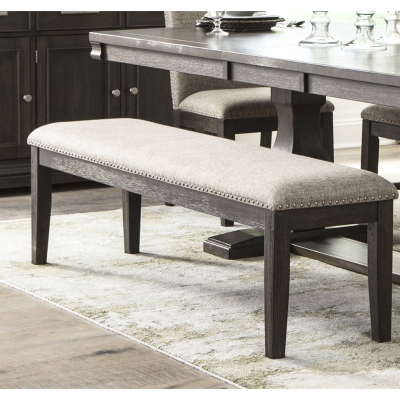Desere 100% Polyester Upholstered Bench