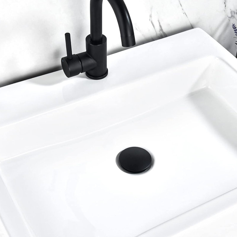 2.6'' W Pop-Up, Matte Black