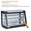 Vitrine en acier inoxydable