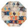 Washable Abstract Indoor Rug