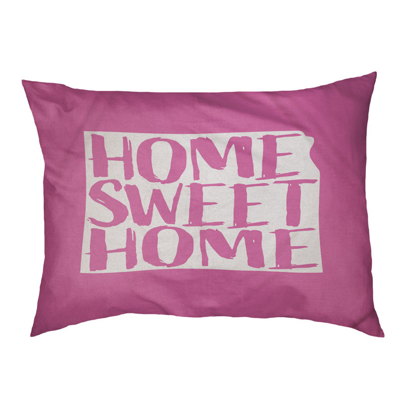 Oreiller pour chien d’intérieur doux kansas home, Petit (l 28 po x P 18 po x H 6 po), Rose