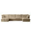 Canapé modulaire 4 places avec 2 repose-pieds, canapé modulaire-1076055888-1076055894-1076055892