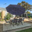 Parasol de marché pour patio 10 pi Mossas-70177451