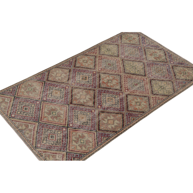 One-of-a-Kind Rectangle 5'4" X 7'6" Hand Knotted Area Rug