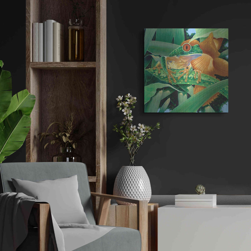 Winston Porter «Aggie» par Durwood Coffey, art mural en métal, H 24 po x l 24 po