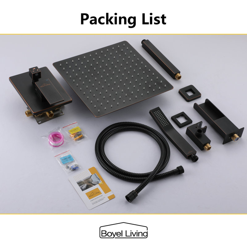 All-In-One Kit with Rough in-Valve, Oil Rubbed Bronze