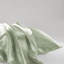 Ensemble de draps en satin sauge pour lit de bébé 4 pièces - doux et soyeux, doux pour les cheveux, froissé