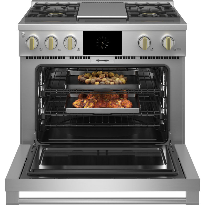 Monogram 36" Dual-Fuel Professional Range with Griddle