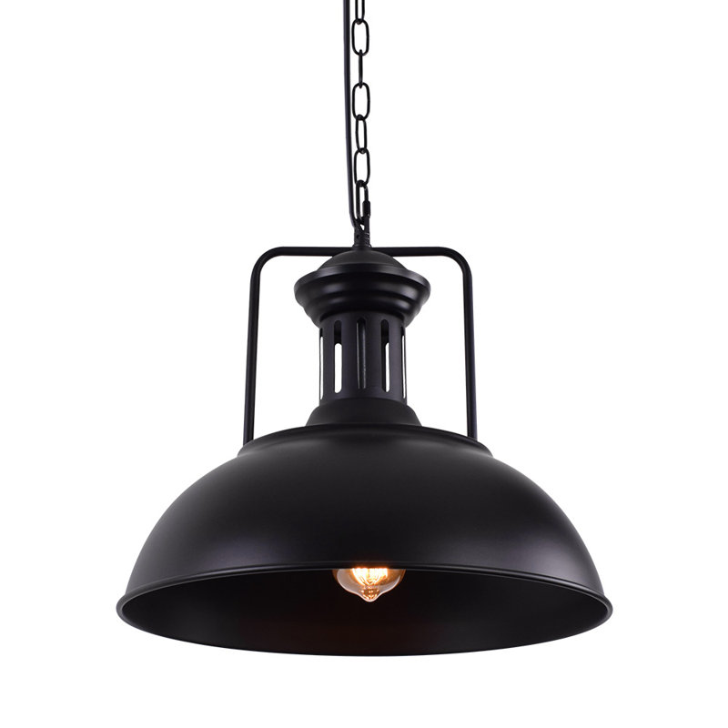 Southsea 1 - Light Dome Pendant, Black
