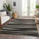 Premium Machine Washable Natoma AMF997 Stripes Rug
