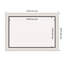 Tableau blanc Ellie avec cadre noir, tableau blanc, tableau d'organisation, tableau d'affichage-1231096076-1231096078