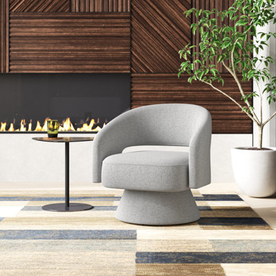 Bhupendra Swivel Accent Chair by Wade Logan