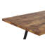 Plante Extendable Metal Base Dining Table