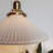 Eliase Simple Style Ceramics Pendant Lamp Brass Hanging Ceiling Light
