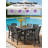 Outdoor Plastic Patio Table All Weather Outdoor Dining Table-120480984