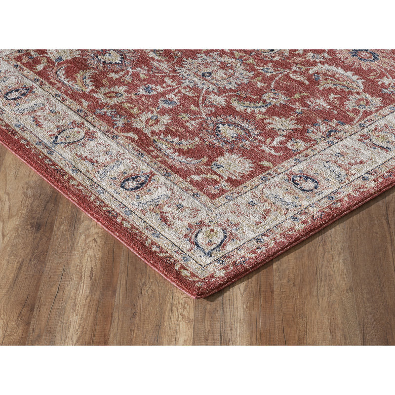 Bourgoin Oriental Indoor Rug, Rectangle 4' x 6'