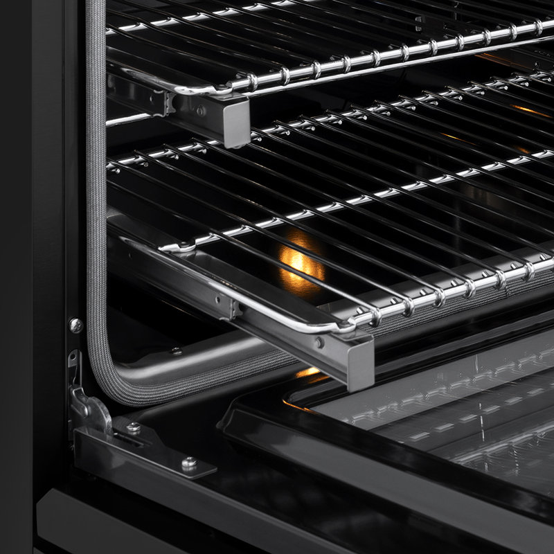 ZLINE Autograph 30 in. Paramount Induction Range with 4 Element Cooktop & Matte Black Accents, Champagne Bronze