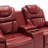 Seating Manual Recliner Loveseat With Hide-Away Storage, Cup Holders And LED Light Strip For Living Room